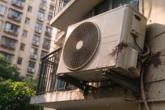空调外机振动很大碰到墙？原因与处理方
