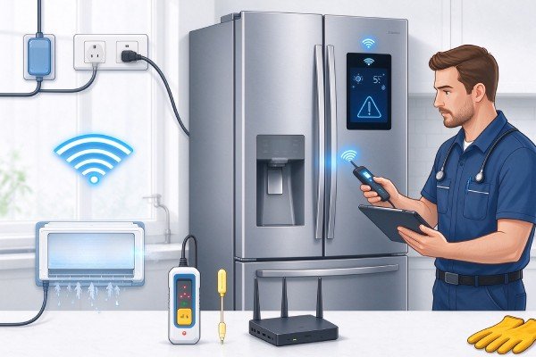 带WIFI功能的冰箱坏了