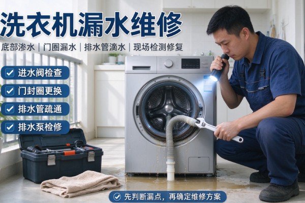 洗衣机漏水维修费用一般多少